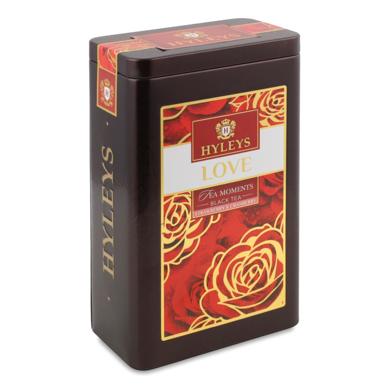 Чай Кохання чорний 80г ж/б Hyleys