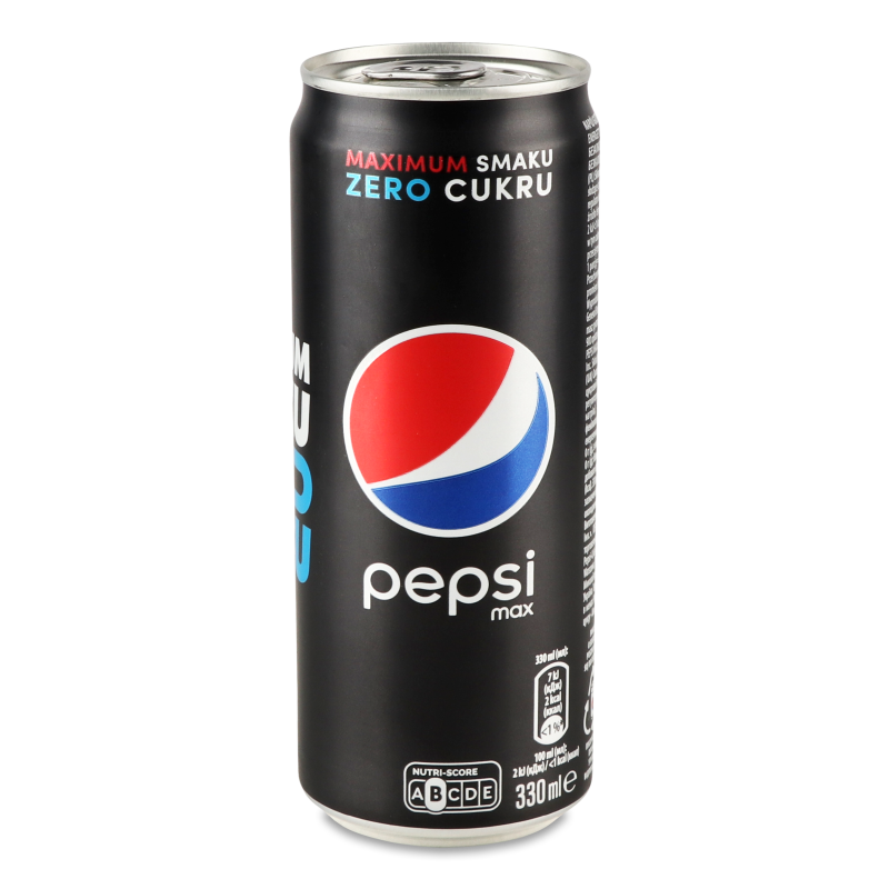 Напій безалкогольний Нуль цукру сильногазований 0,33л ж/б Pepsi
