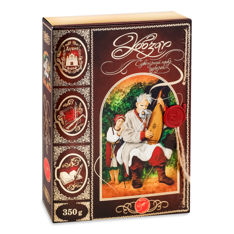 Цукерки Набір сувенірний Кобзар 350г Марія