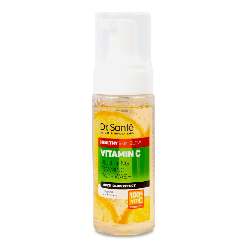 Пінка д/вмивання Vitamin C очищуюча 150мл Dr.Sante