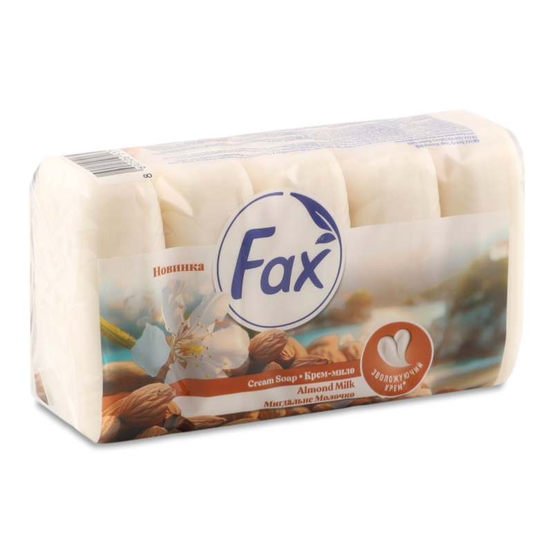 Крем-мило Мигдальне молочко 5*70г Fax