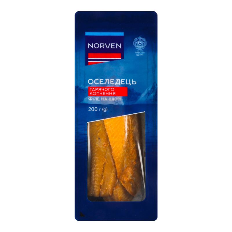 Оселедець філе Norven з/ш г/к лоток