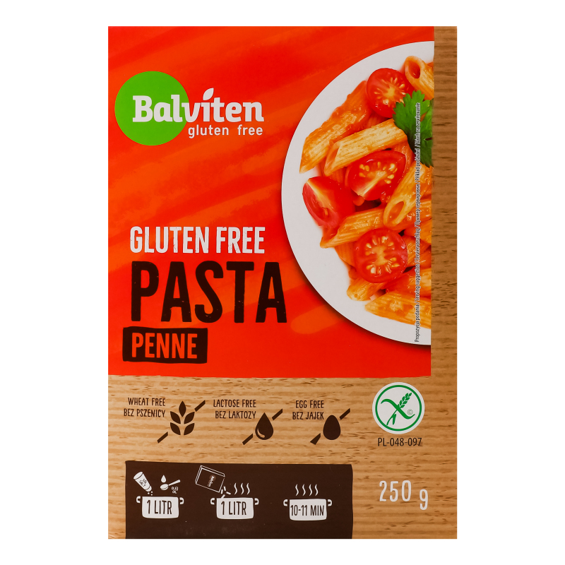 Вироби макаронні без глютену Pasta Penne Balviten к/у
