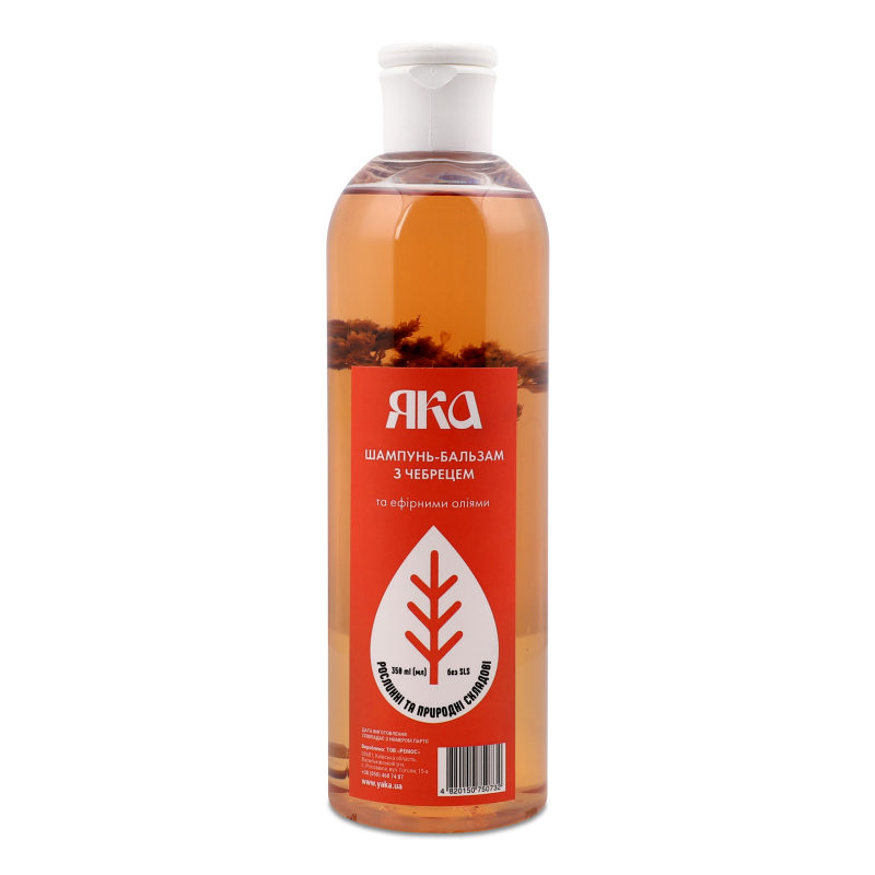 Шампунь-бальзам д/щоденного використання з чебрецем 350мл з дозатором Яка