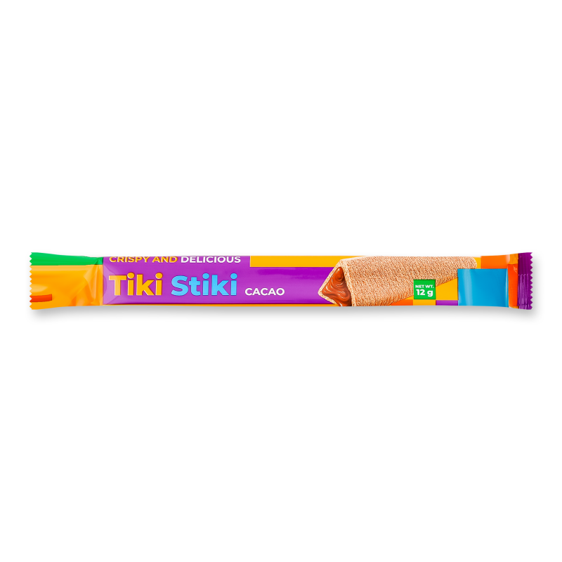 Батончик мультизлаковий Tiki Stiki з какао 12г Мармизяка