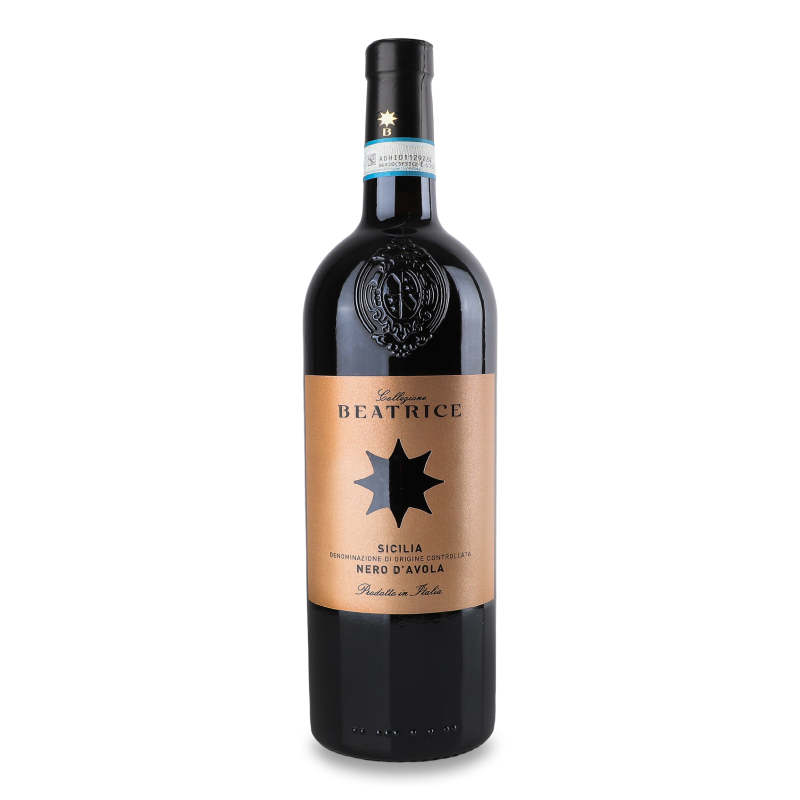 Вино Nero d’Avola Сіцилія червоне сухе 13% 0,75л Collezione Beatrice