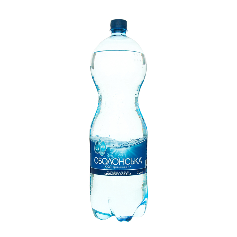 Вода сильногазована Оболонь пет 2л Росинка 4820000190077: купить в ...
