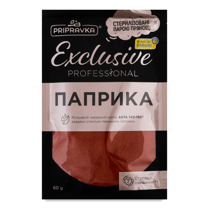 Паприка Ексклюзив Профешнл мелена 60г Приправка