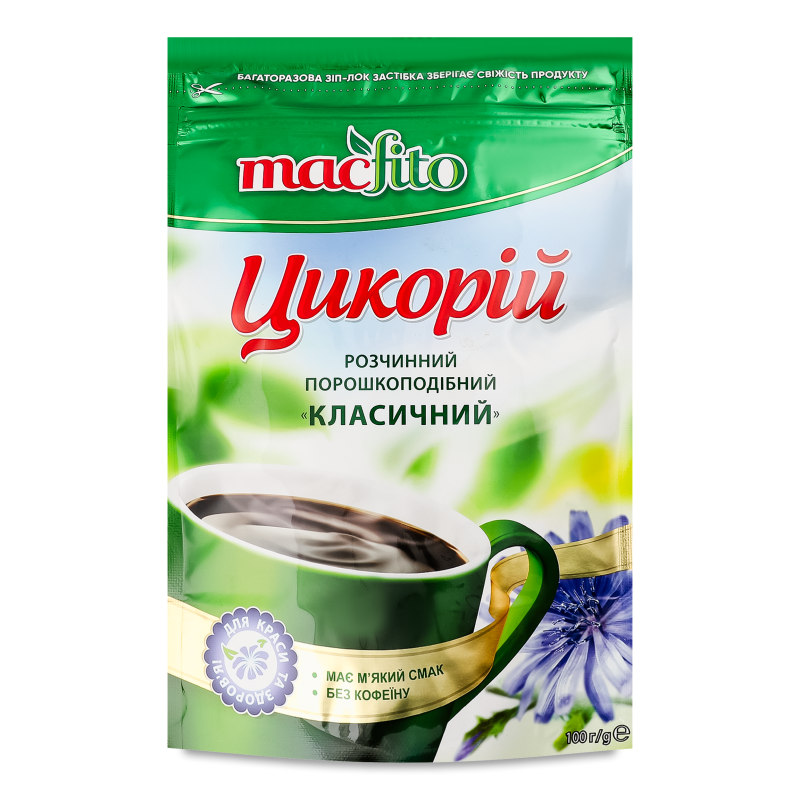 Цикорій Класичний розчинний 100г Macfito