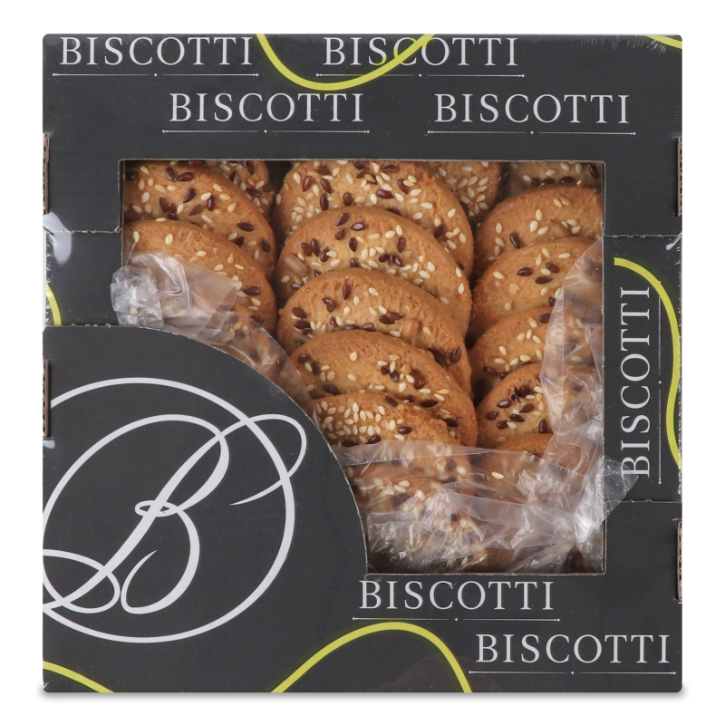 Печиво пісочно-відсадне Хрустке 290г Biscotti