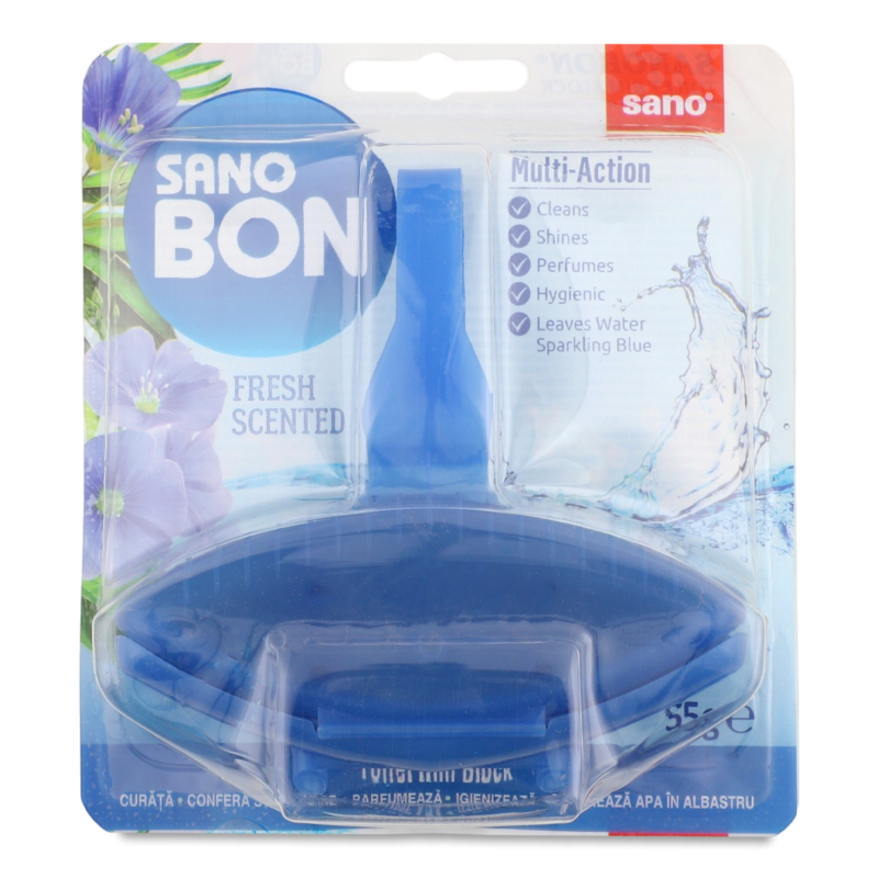 Засіб д/миття унітазів СаноБон Фреш Сентед 55г Сано