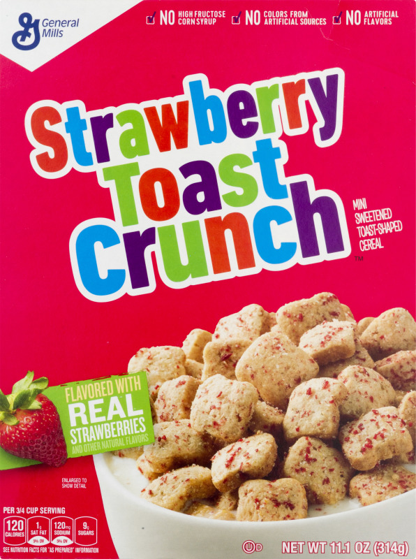 General Mills Tiny Toast Cereal Strawberry Tiny Toast(16000444133