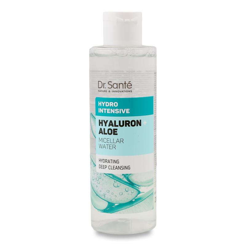 Вода міцелярна Hydro Intensive Гіалурон+алое 200мл Dr.Sante