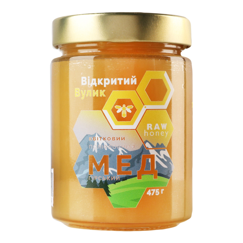 Мед натуральный цветочный Горный Open Hive c/б 475г Open Hive: купить в ...