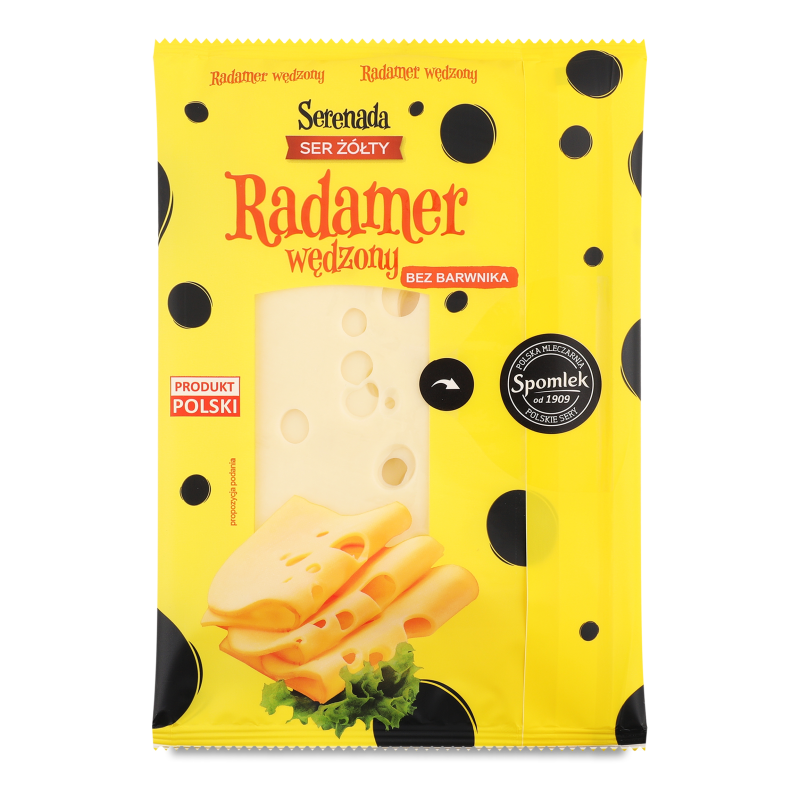 Сир Радамер копчений нарізка 135г Серенада