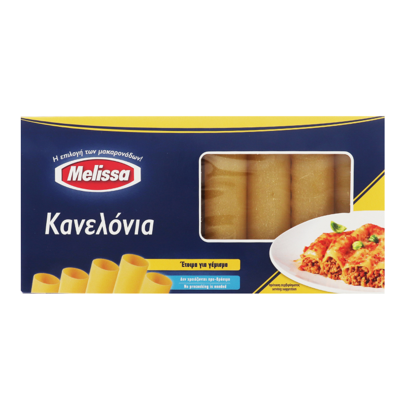 Изделия макаронные из твердых сортов пшеницы Каннеллони Melissa к/у ...