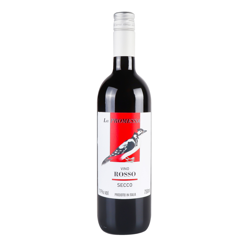 Вино La Promessa Rosso Secco красное сухое(8005017103296): купить