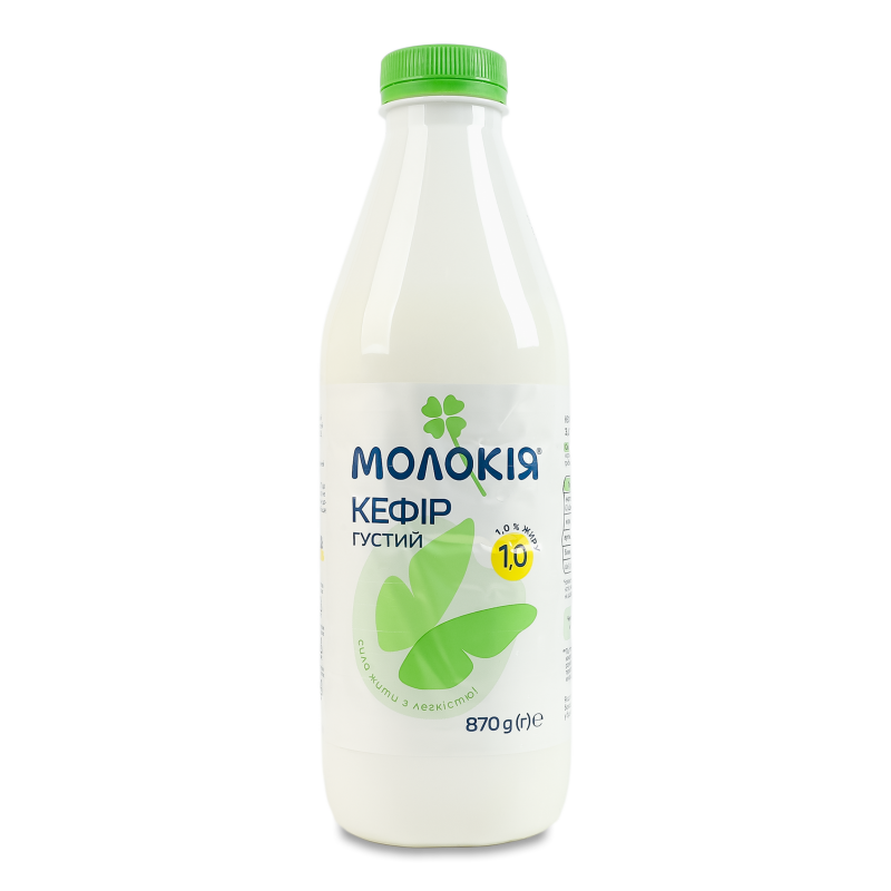 Кефір густий 1% 870г пет Молокія