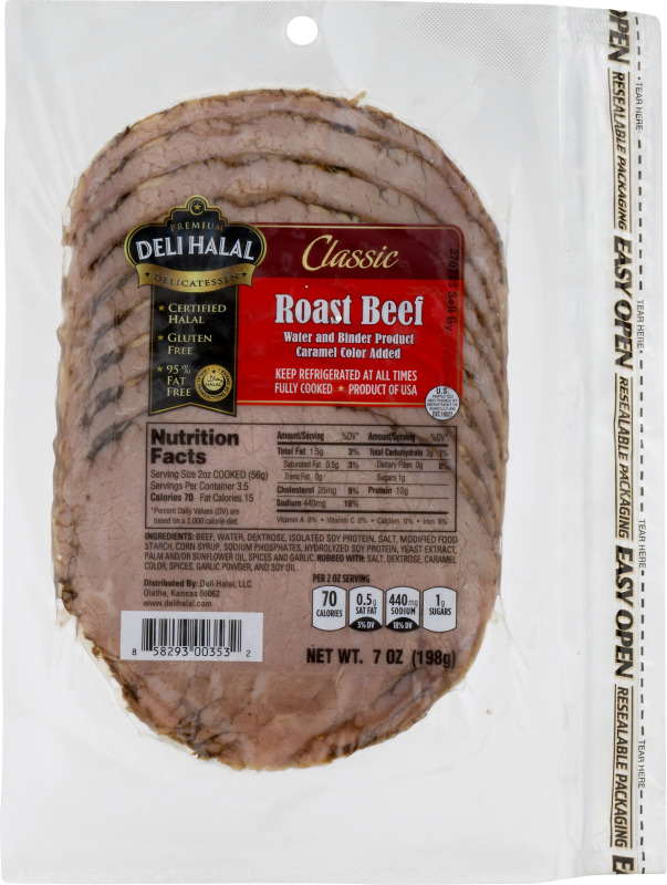 Deli Halal Roast Beef Classic Deli Halal LLC.(858293003532) customers