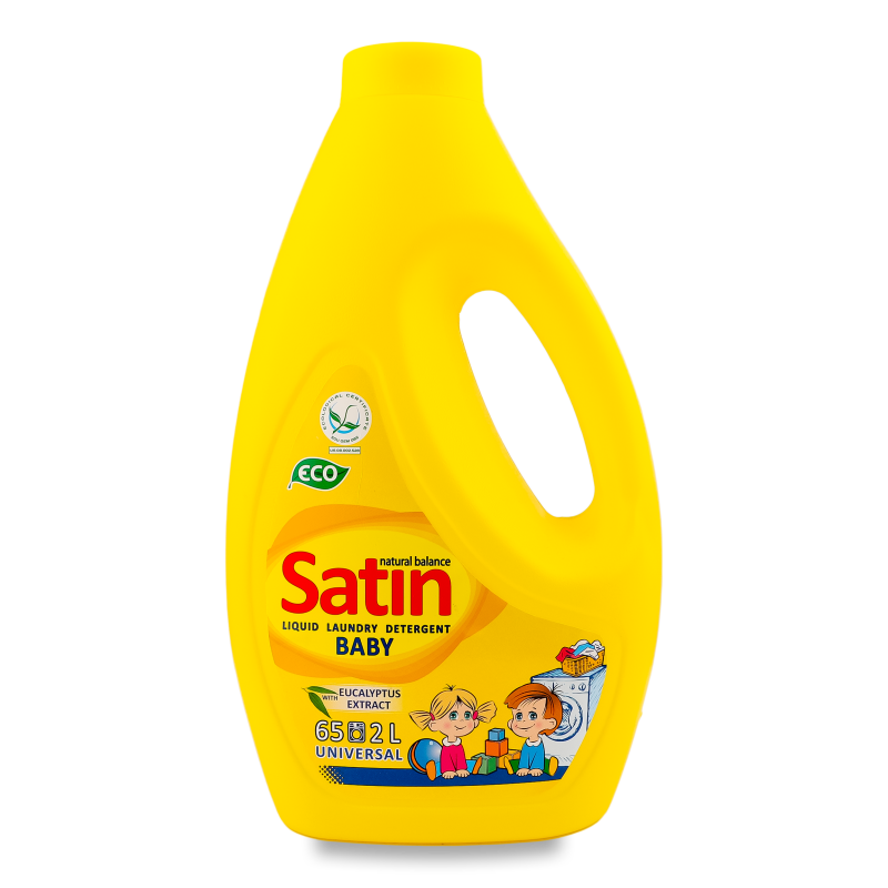 Засіб мийний синтетичний д/дитячого одягу Нейчерал Баланс рідкий 2л Сатін