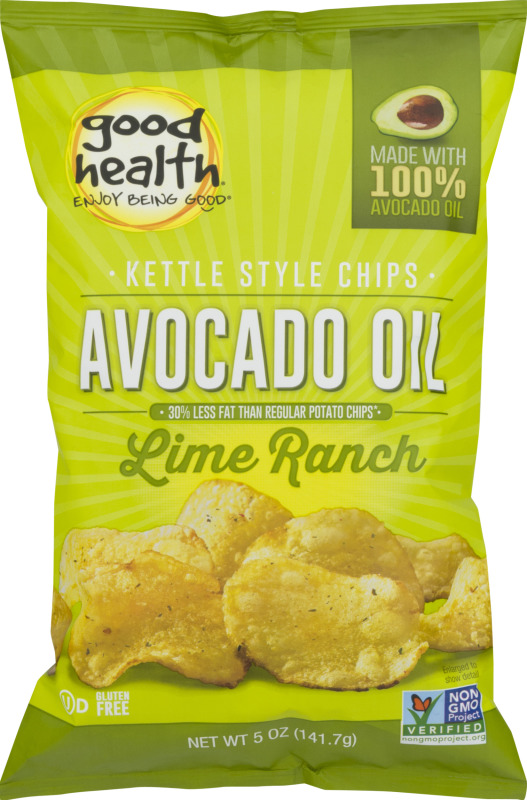 Good Health Avocado Oil Kettle Style Chips Lime Ranch Good Health