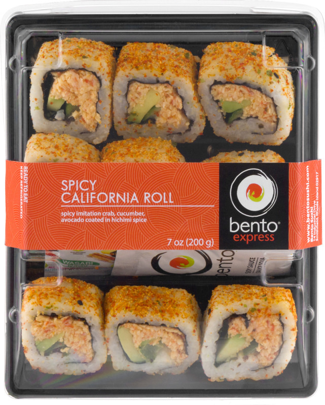 Bento Express Spicy California Roll Bento(670452700362) customers