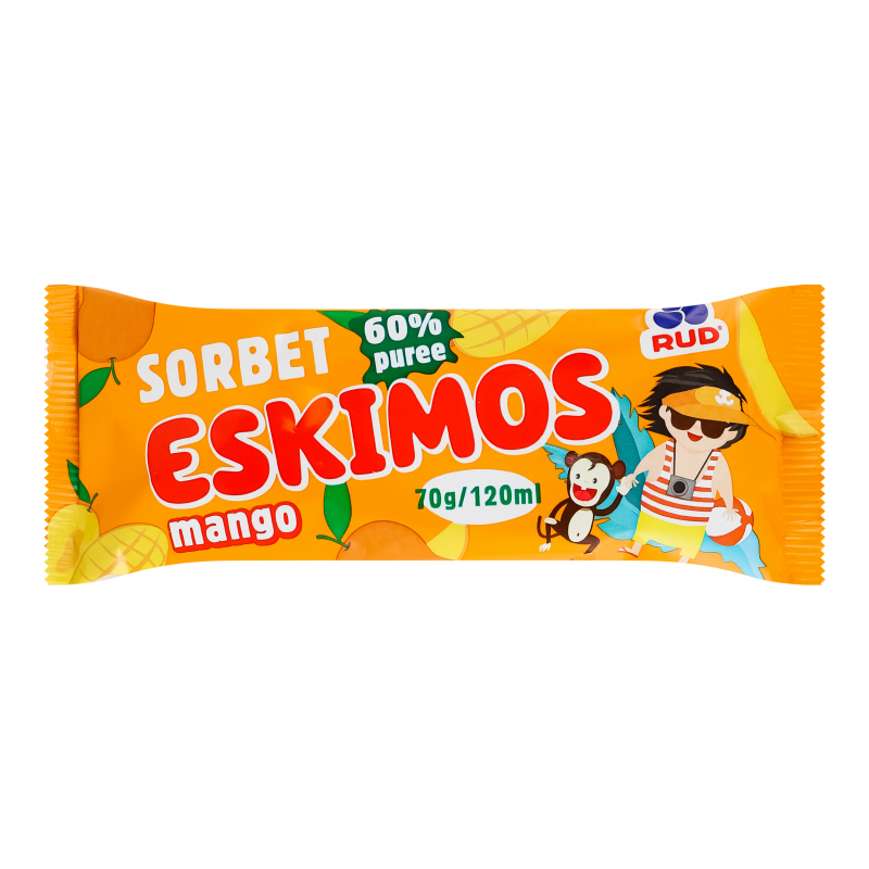 Морозиво сорбет Eskimos mango Рудь м/у