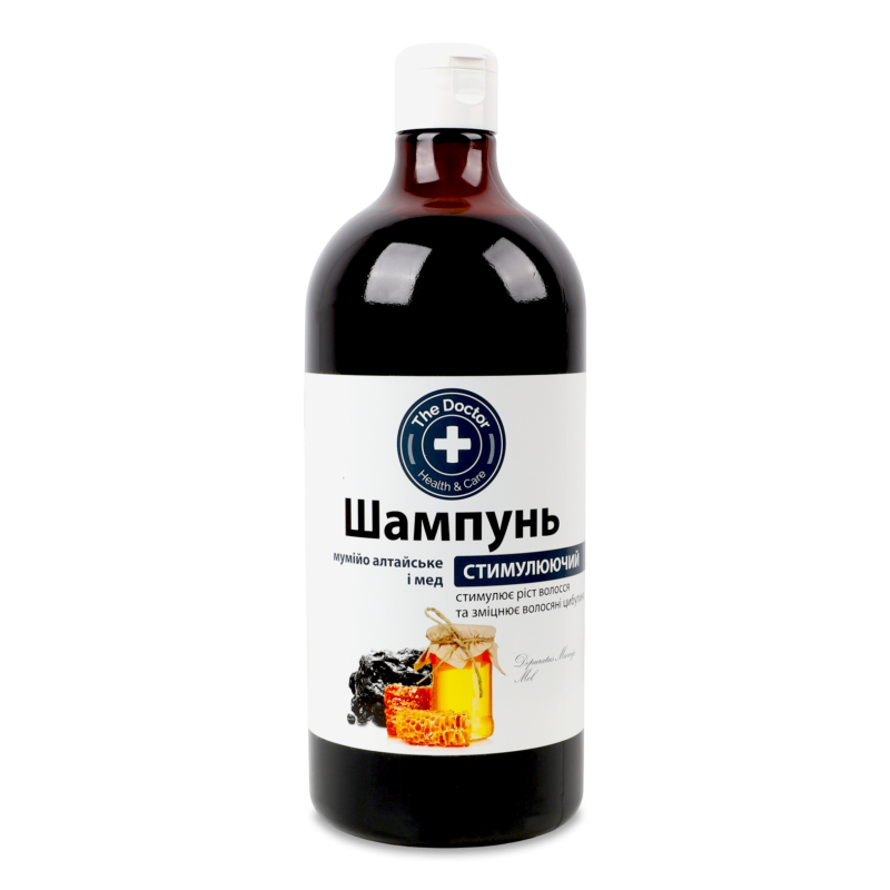 Шампунь Мумійо алтайське та мед 1000мл Домашній лікар