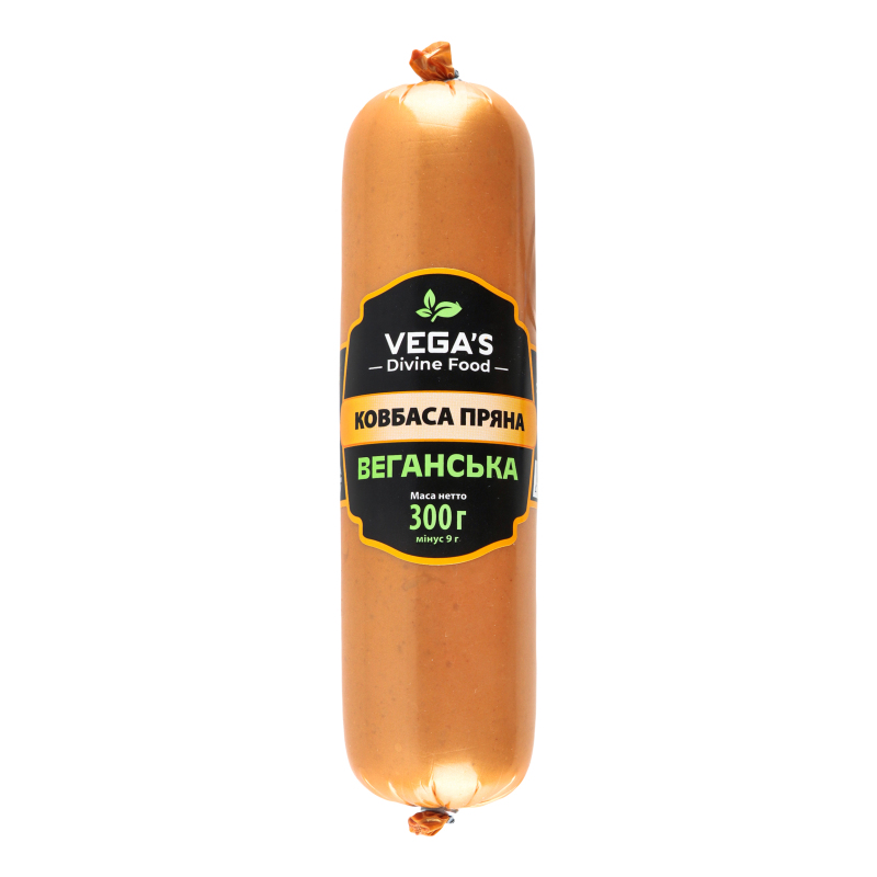 Колбаса веганская Пряная Vega's 300г Vega's(14820253110058): купить в ...