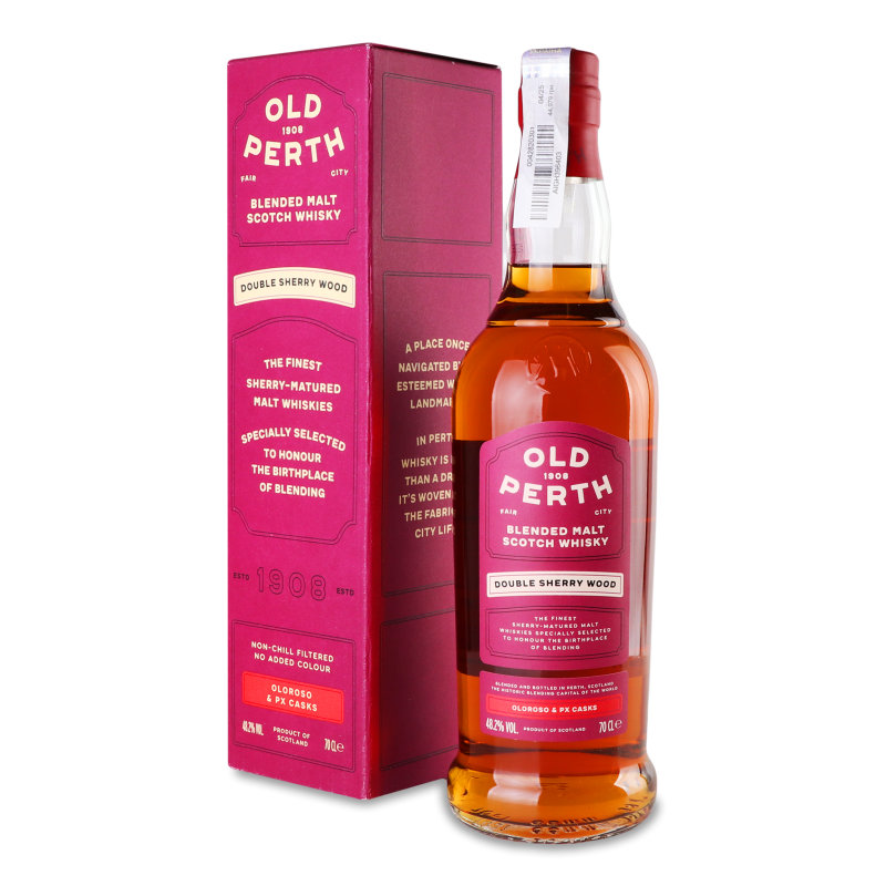 Віскі Double Sherry Wood 48,2% 0,7л коробка Old Perth