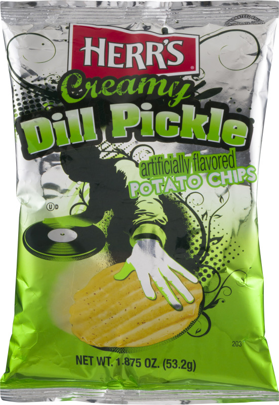 Herr's Creamy Dill Pickle Potato Chips Herr's(72600022034) customers