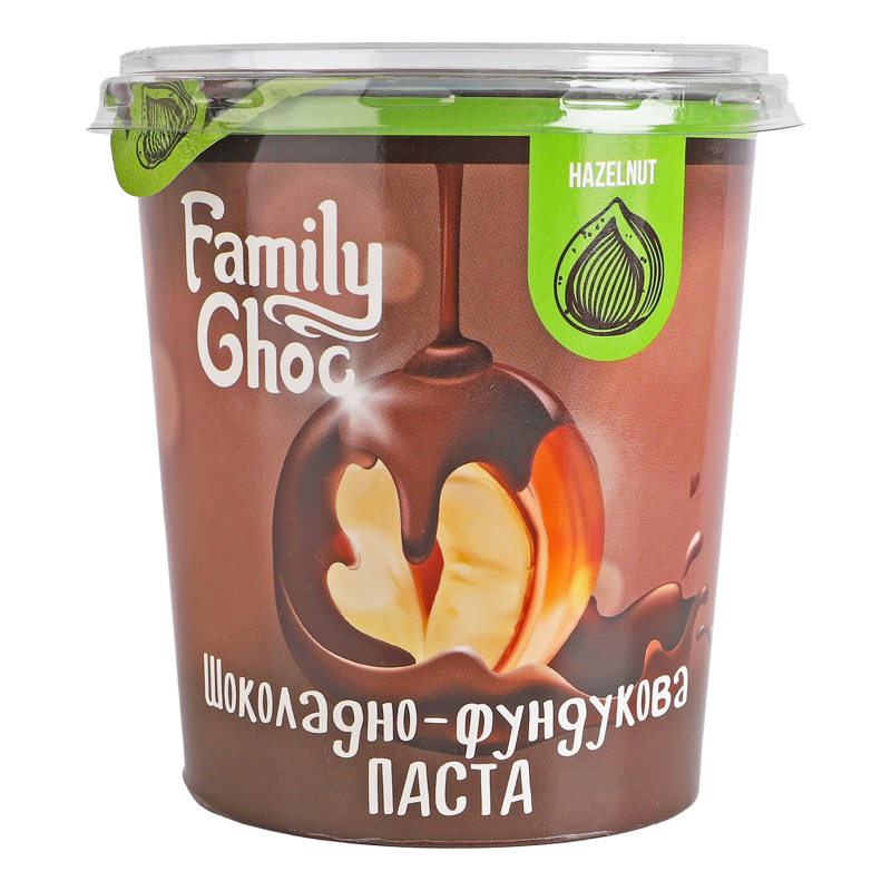 Паста шоколадно-фундуковая Family Choc ст 400г Family Choc ...