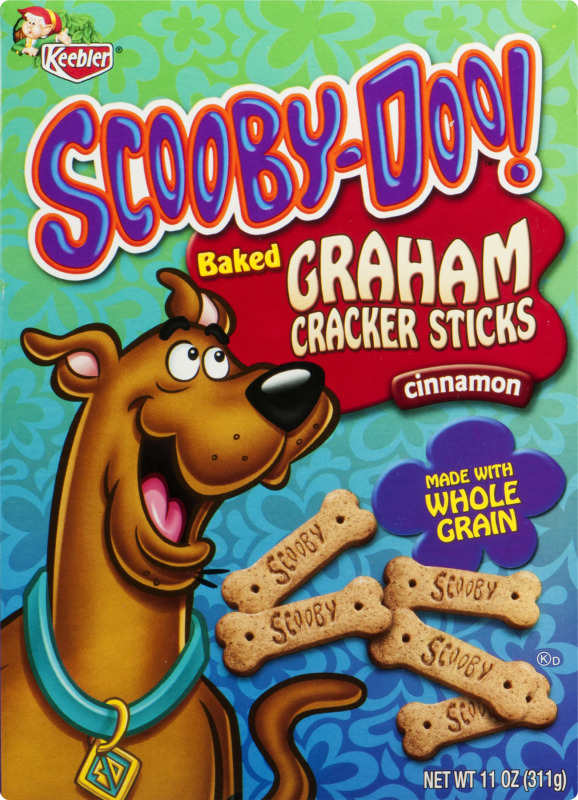 ScoobyDoo Baked Graham Cracker Sticks Cinnamon Keebler(30100182016