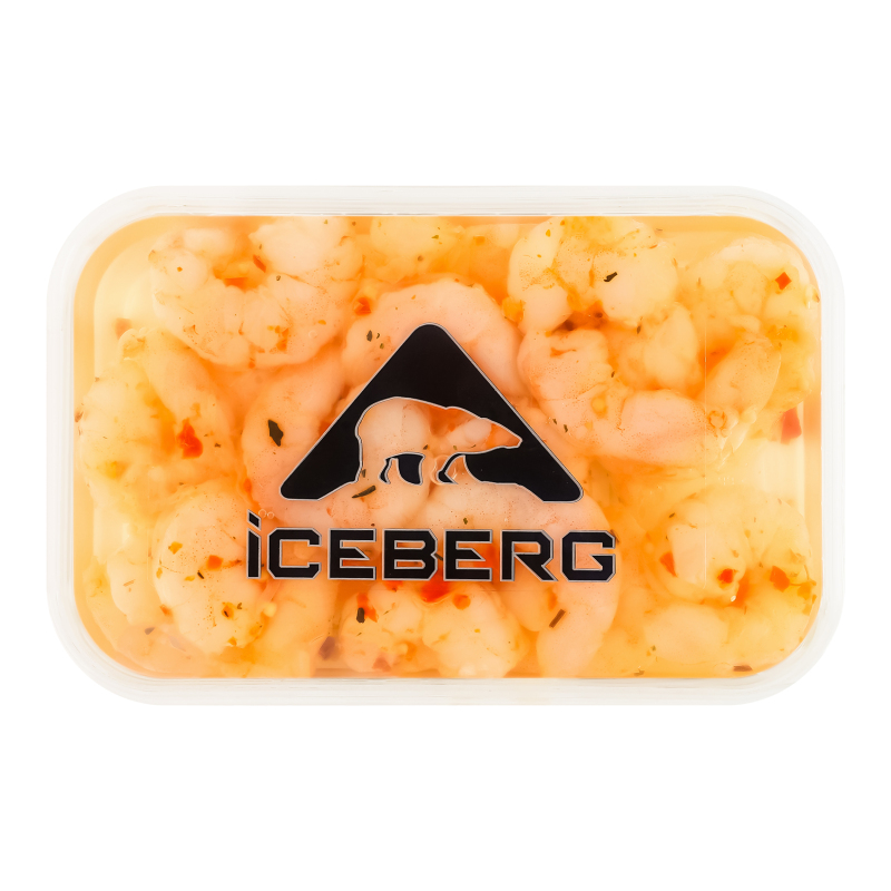 Креветки хвости в олії зі спеціями Iceberg п/у