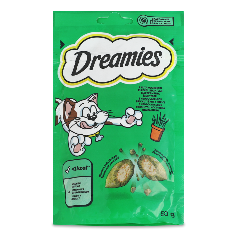 Ласощі д/котів з м’ятою 60г Dreamies