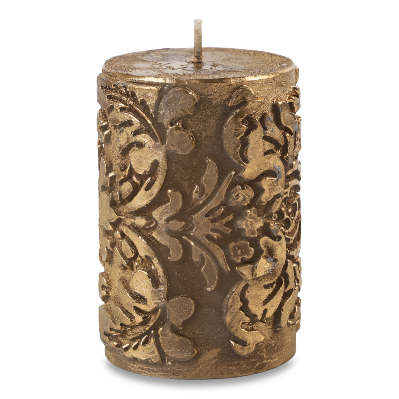 Свічка Барокко золото B*С07*10/1-9.2 Candy Light