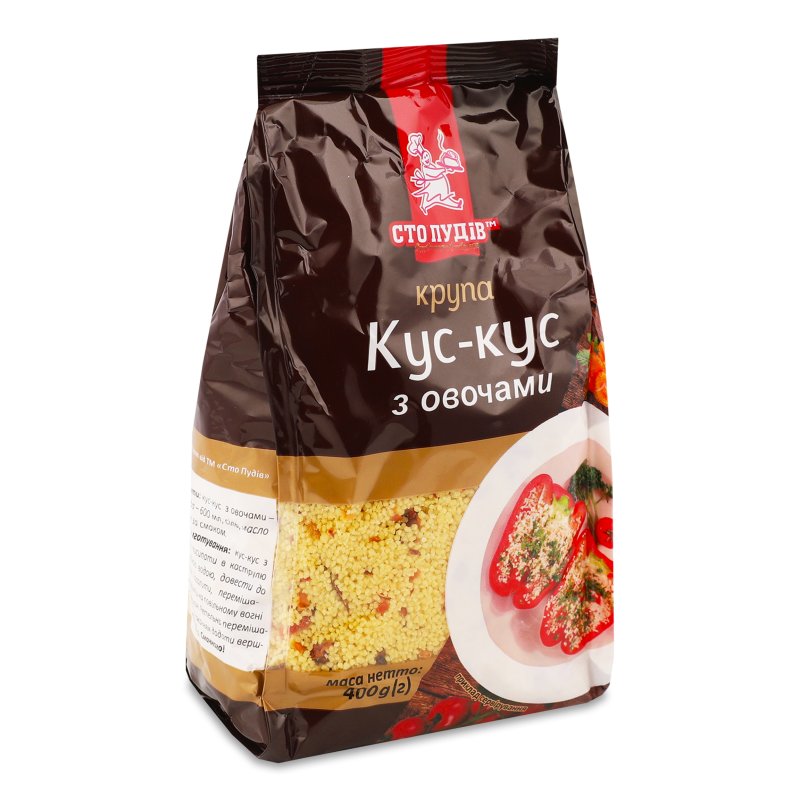 Кус-кус овочами 400г Сто пудів