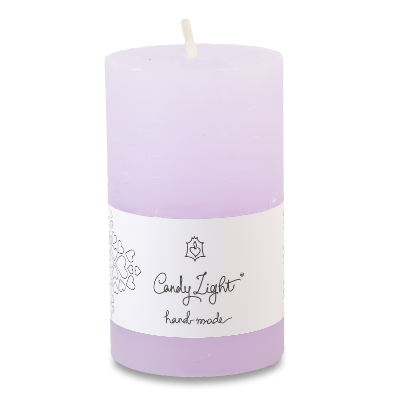 Свічка Циліндр бузок С06*10/1-4.1 Candy Light