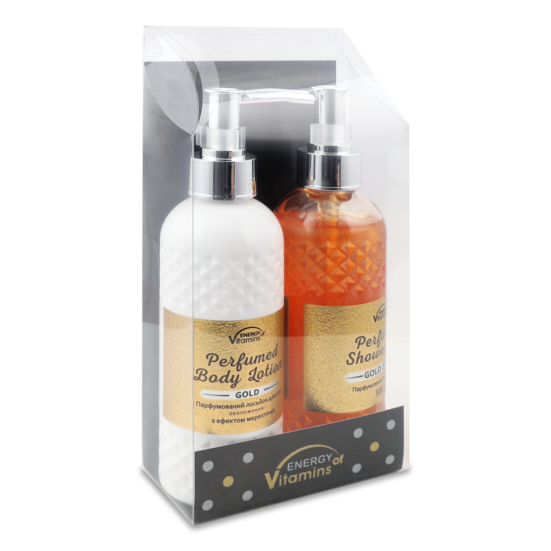 Набір подарунковий Май Голд Стар Гель д/душу 300мл+Лосьйон д/тіла 300мл Енерджі оф Вітамінс