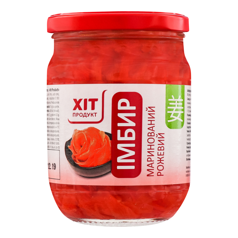 Имбирь маринованный розовый Хіт продукт с/б 230г Хіт продукт ...