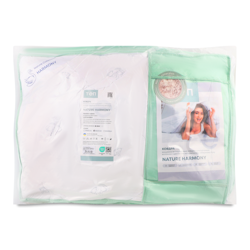 Ковдра Природа Гармонія мембрана принт 180*210см 350г/м2 ТЕП