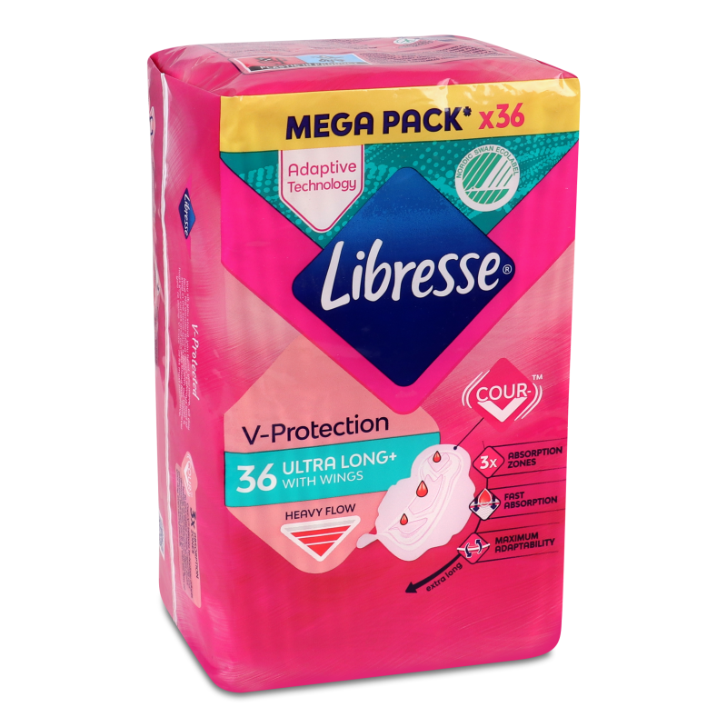 Прокладки гігієнічні Ультра Лонг+ 36шт Лібрес