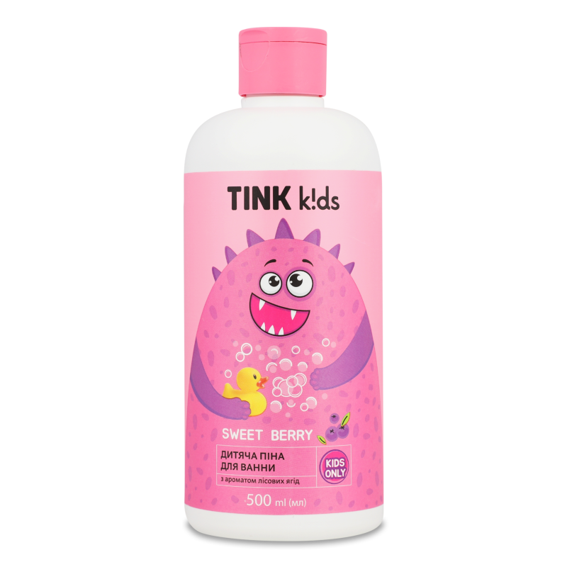 Піна д/ванни дитяча Sweet Berry 500мл Tink k!ds