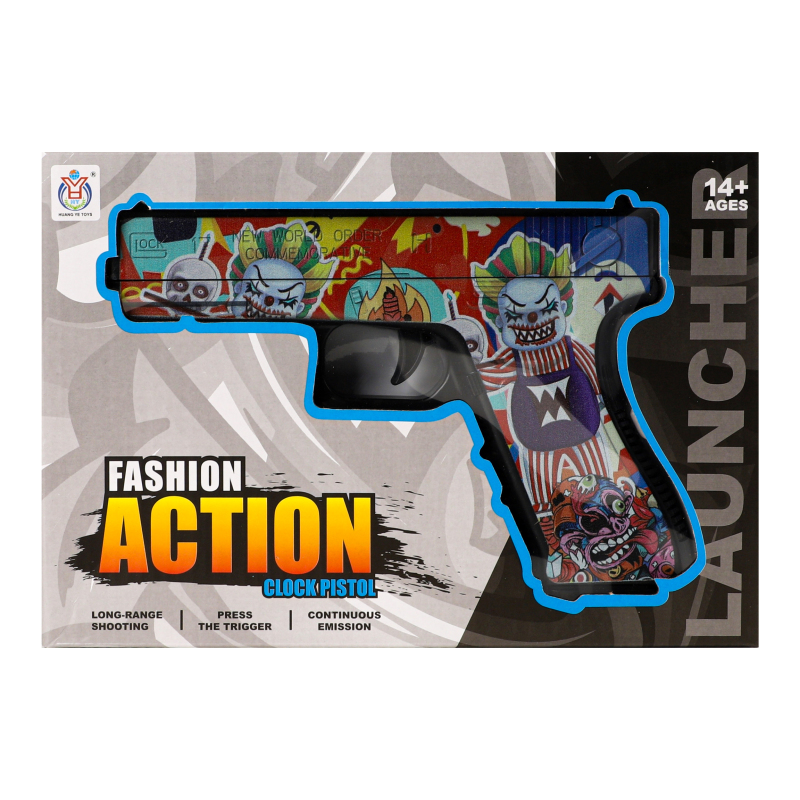 Pistola – Gangsta Memories Игрушка 21см №VA304970 Пистолет с пулями Huang Ye Toys 1шт Huang