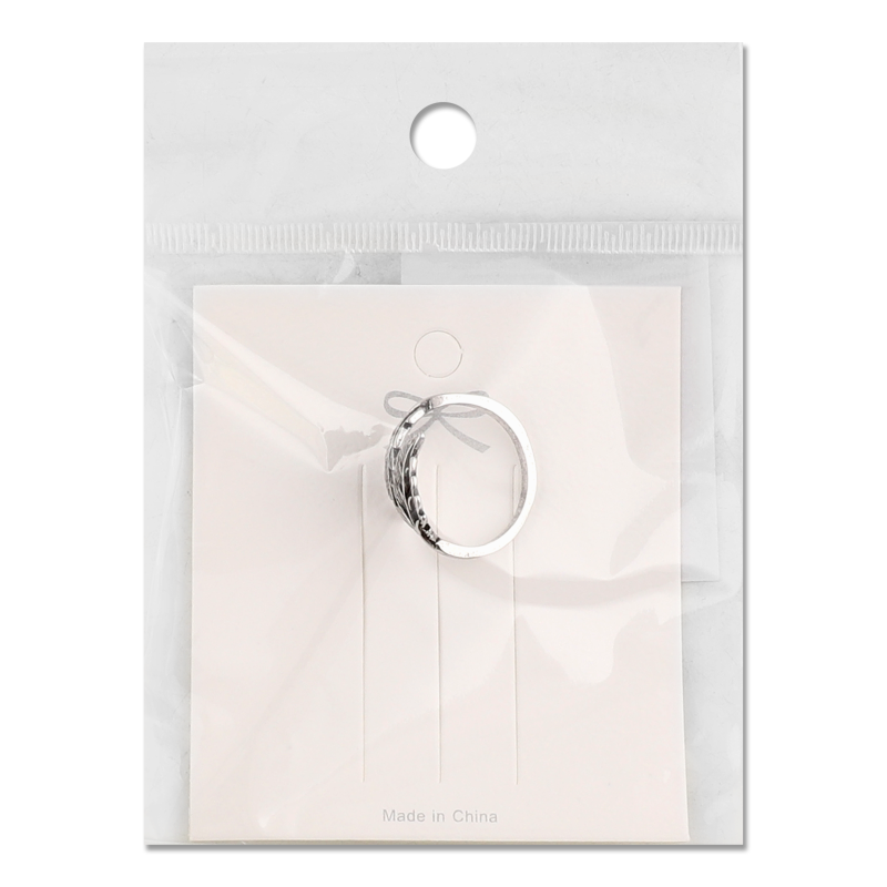 Каблучка сірий метал FHF25618M31