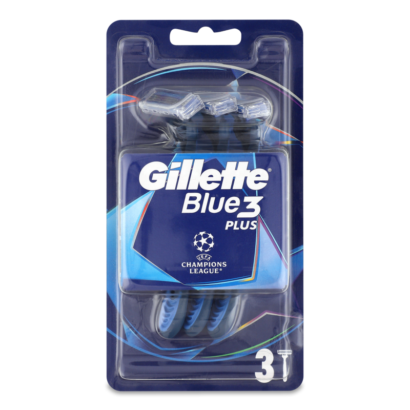 Станок одноразовий Блу 3 3шт Джилет