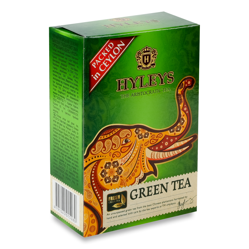Чай китайський зелений байховий 90г Hyleys