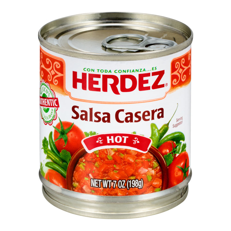 Herdez Salsa Casera Hot, 7 Ounce Herdez(72878275231) customers reviews