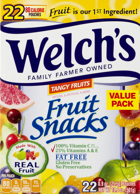 Welch's Fruit Snacks Tangy Fruits - 22 CT Welch's(34856226970