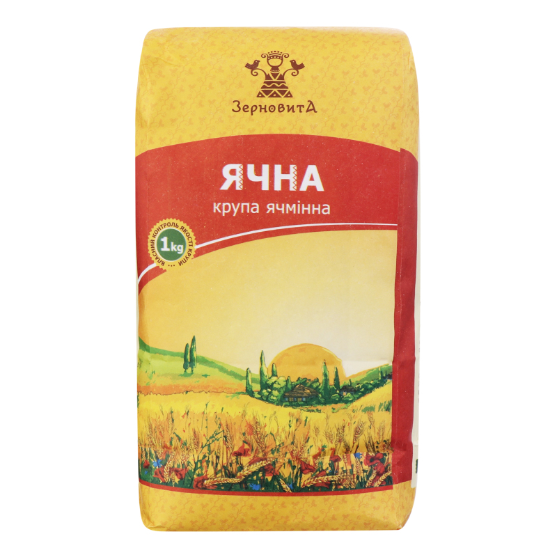 Крупа ячневая Зерновита м/у 1кг Зерновита(4820038920363): купить в ...